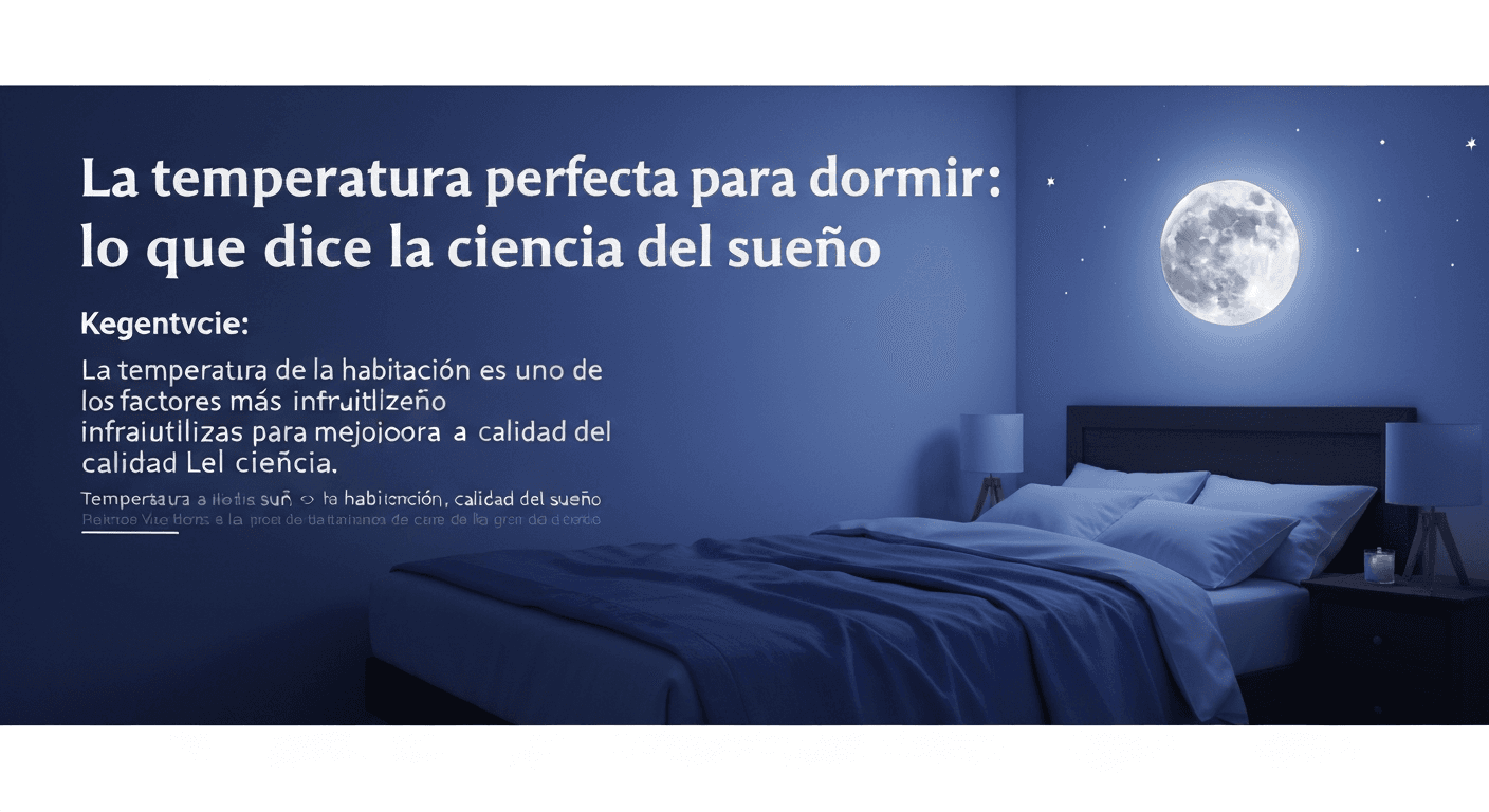 La temperatura perfecta para dormir: lo que dice la ciencia del sueño