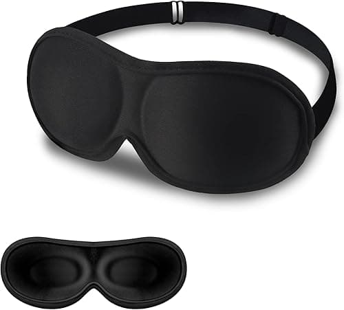 Antifaz de sueño con contorno ocular 3D — sin presión en los ojos