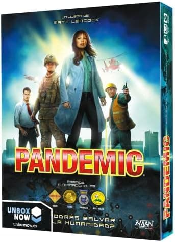 Pandemic — Juego cooperativo de estrategia (a partir de 10 años)
