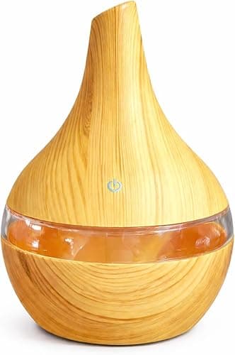 Bislop — Difusor de Aceites Esenciales Inalámbrico 300ml con Luz LED