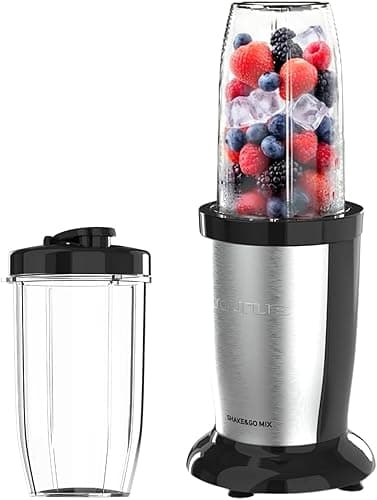 Taurus Shake & Go Mix — Batidora Personal 1000W con Vaso Portátil 500ml