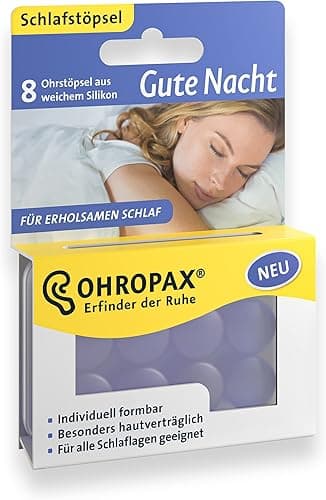 Tapones para Oídos de Silicona Moldeable Ohropax — Para siesta y viajes