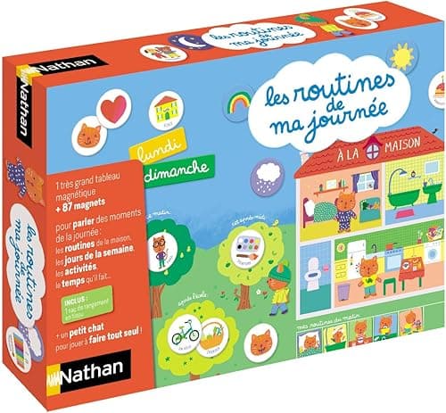 Organizador de Tareas Infantil Magnético — Rutinas visuales