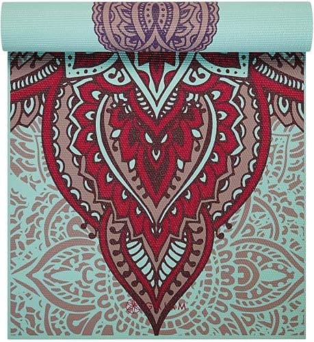 Esterilla de Yoga y Pilates Gaiam — 6mm con Guía de Posturas