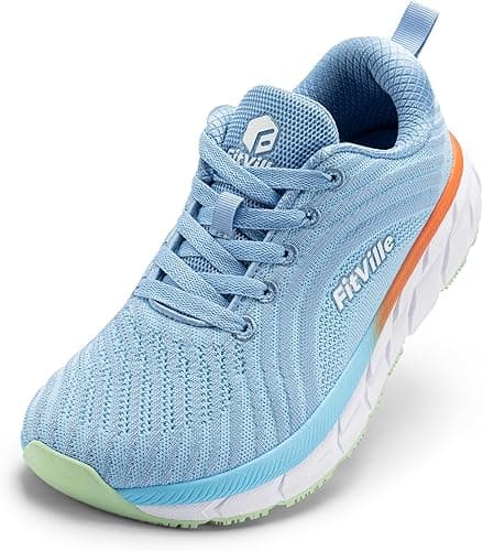 FitVille — Zapatillas de Caminar Mujer Ligeras con Soporte de Arco