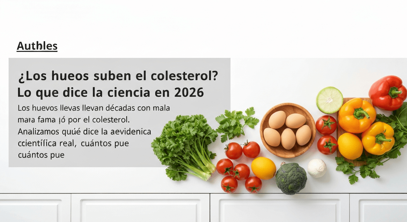 ¿Los huevos suben el colesterol? Lo que dice la ciencia en 2026