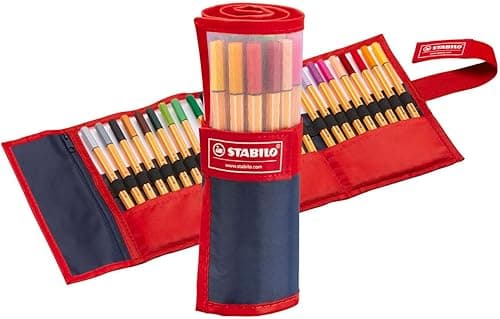 Rotulador Fineliner Stabilo Point 88 — Pack 25 colores
